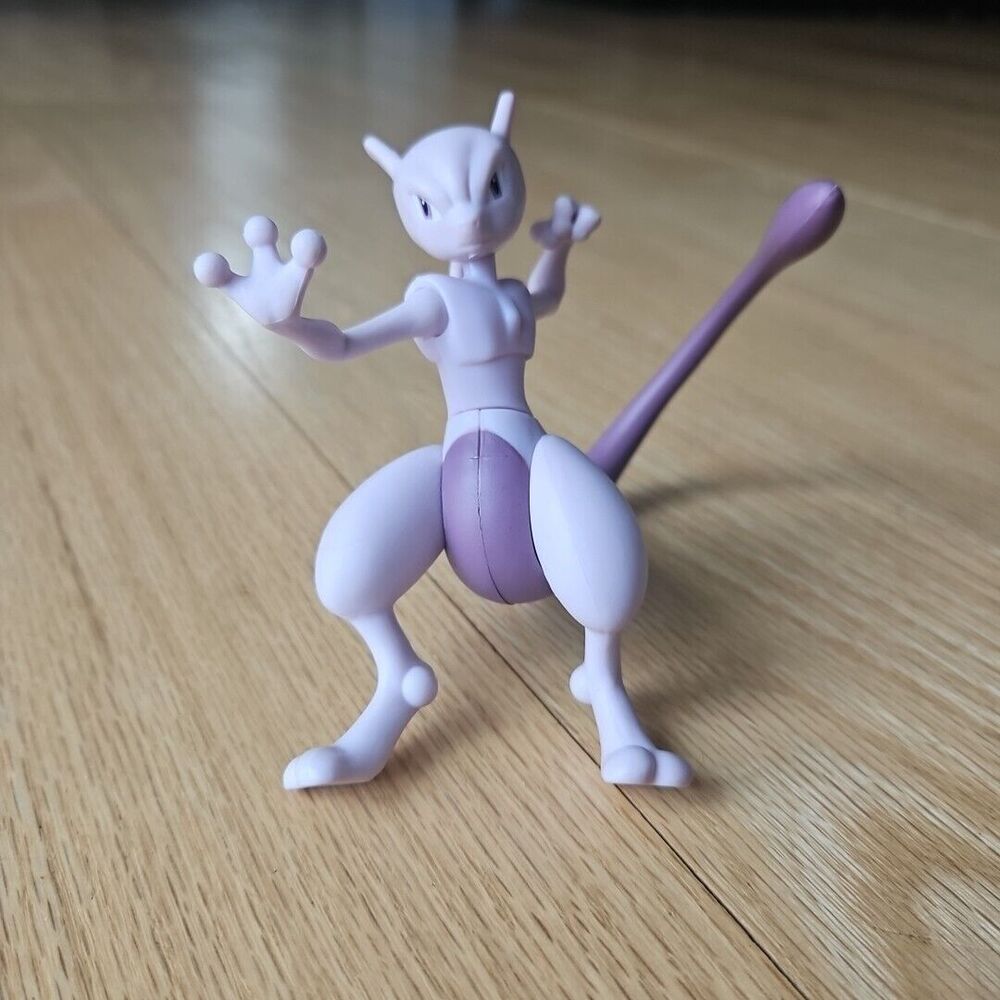 Vintage Mewtwo Tomy Nintendo Pokemon 5” Action Figure Articulating Figure